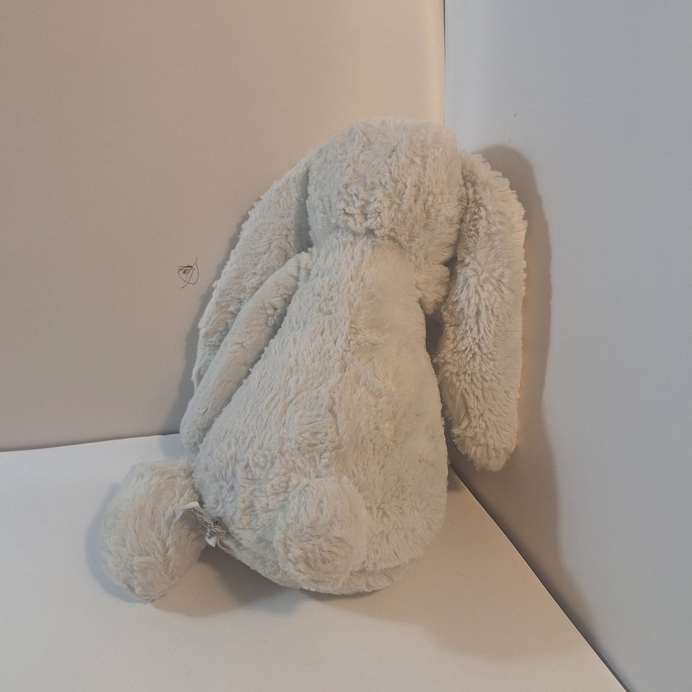 Authentic Jellycat Large Cream Bunny 16 " Plush Stuffed Animal - Picture 3 of 7